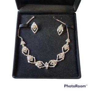 VINTAGE Rhinestone Set